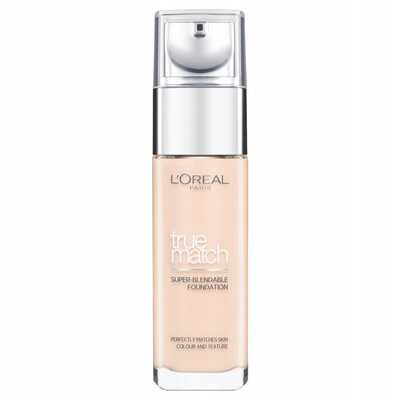 L`OREAL True Match Foundation New Podkład do twarzy  N1 Ivory