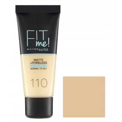 MAYBELLINE FIT ME MATTE 110 PORCELAIN