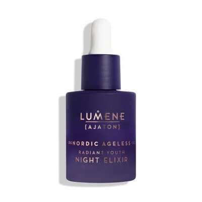 LUMENE Ajaton Nordic Ageless Radiant Youth Night Elixir wygładzająco-odmładzający eliksir na noc