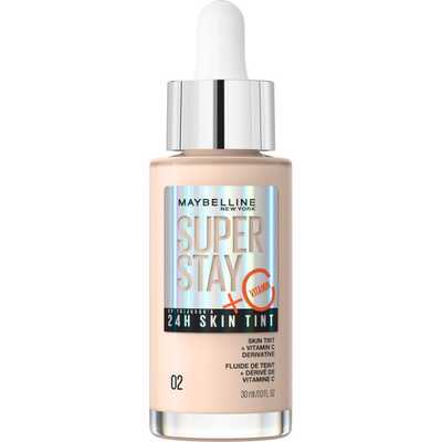 Super Stay 24H Skin Tint długotrwały podkład rozświetlający z witaminą C 02 30ml