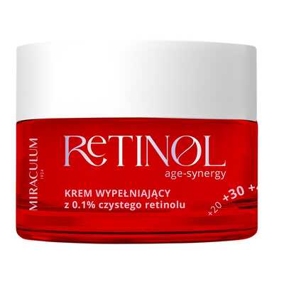 Age-Synergy Retinol krem wypełniający na noc z 0.1% czystego retinolu 50ml