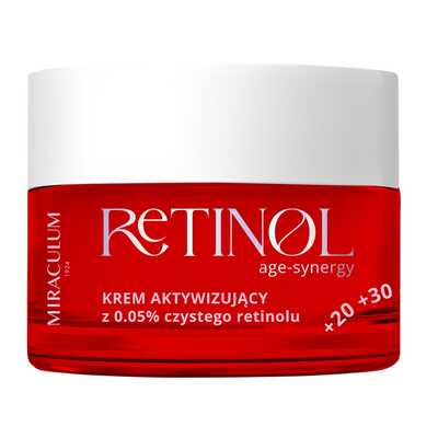 Age-Synergy Retinol krem aktywizujący na noc z 0.05% czystego retinolu 50ml