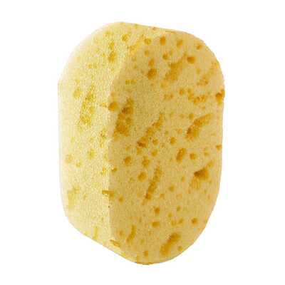 Gąbka do kąpieli i masażu Żółta