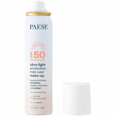 Ultralekka mgiełka ochronna na makijaż SPF50 75ml