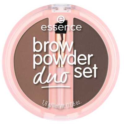 Brow Powder Duo pudrowy zestaw do brwi 02 Medium 1.8g