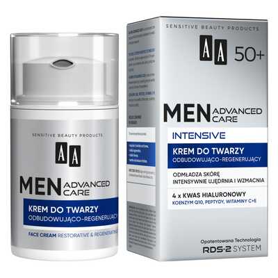 Men Advanced Care Intensive 50+ krem do twarzy odbudowująco-regenerujący 50ml