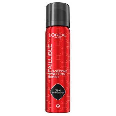 Infaillible 3-Second Setting Mist 3-sekundowy spray utrwalający makijaż 75ml