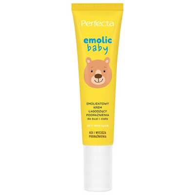 Emolic Baby emolientowy krem łagodzący podrażnienia do buzi i ciała 20ml