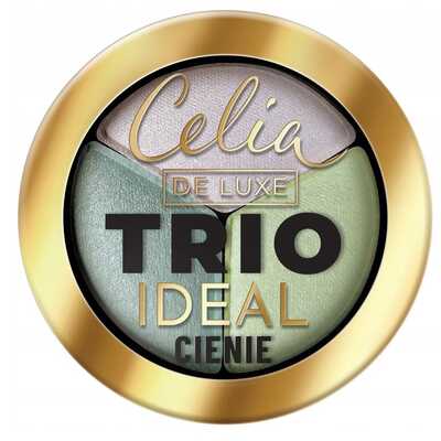 De Luxe Trio Ideal prasowane cienie do powiek 302 4g