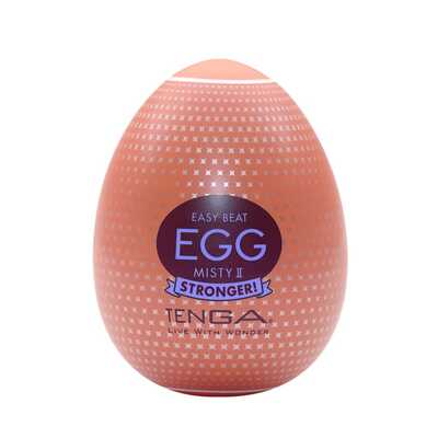 Easy Beat Egg Misty II Stronger jednorazowy masturbator w kształcie jajka