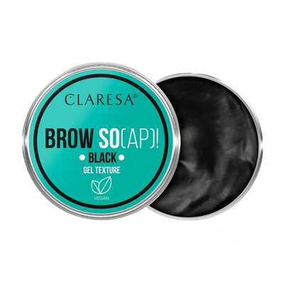 Brow Soap mydełko do stylizacji brwi Black 30ml