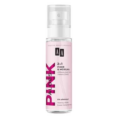 Pink Aloes utrwalająco-nawilżający spray 2w1 100ml