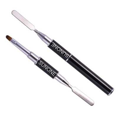 Pędzelek i szpatułka do żelu 1szt