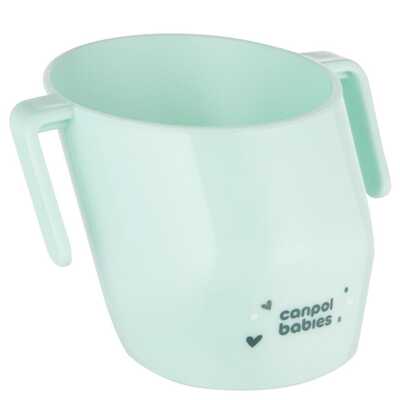 Sprytny otwarty kubek dla dzieci do nauki picia Turkusowy